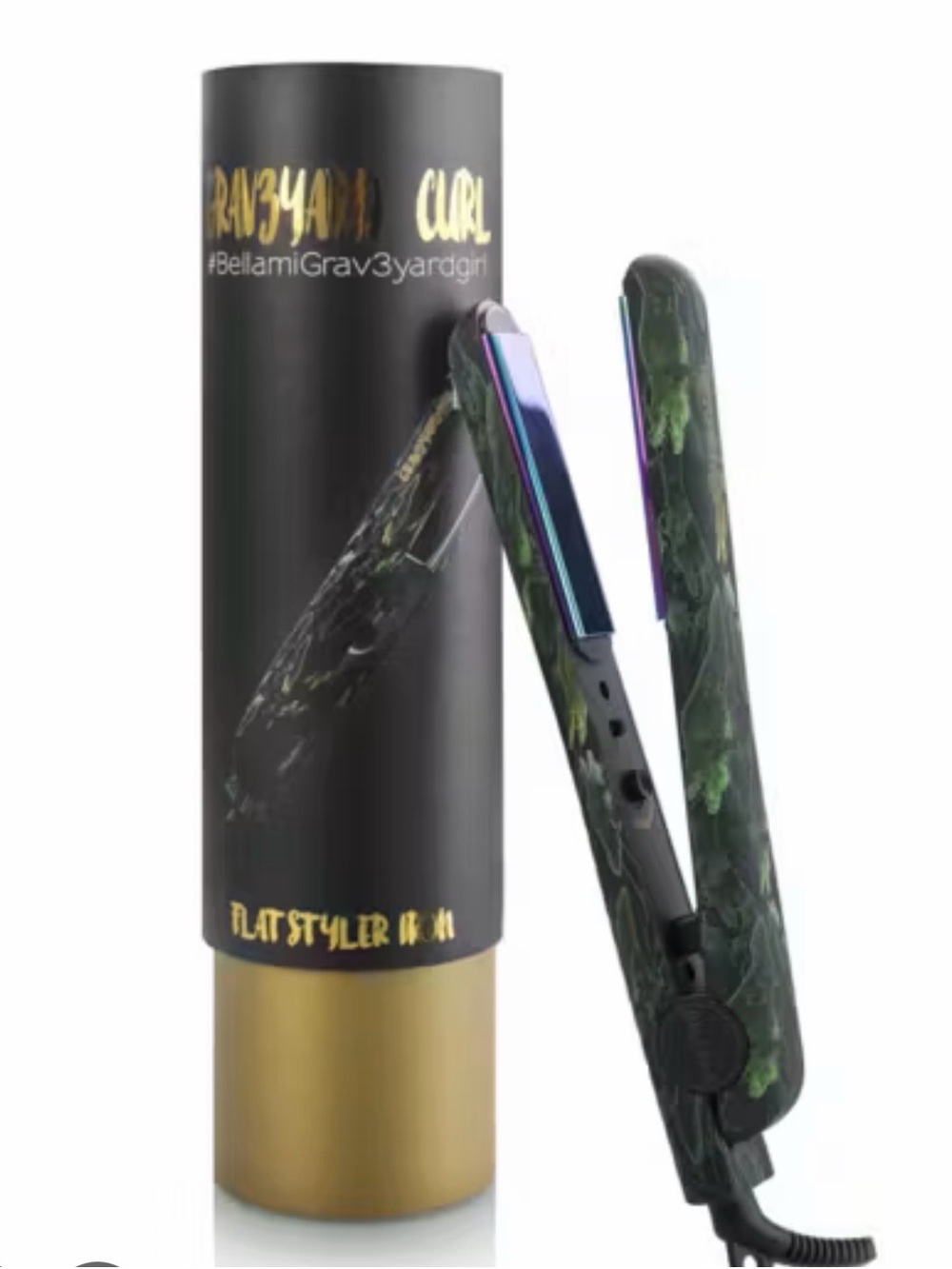 GRAV3YARDGIRL Hair Straightener Flat Iron